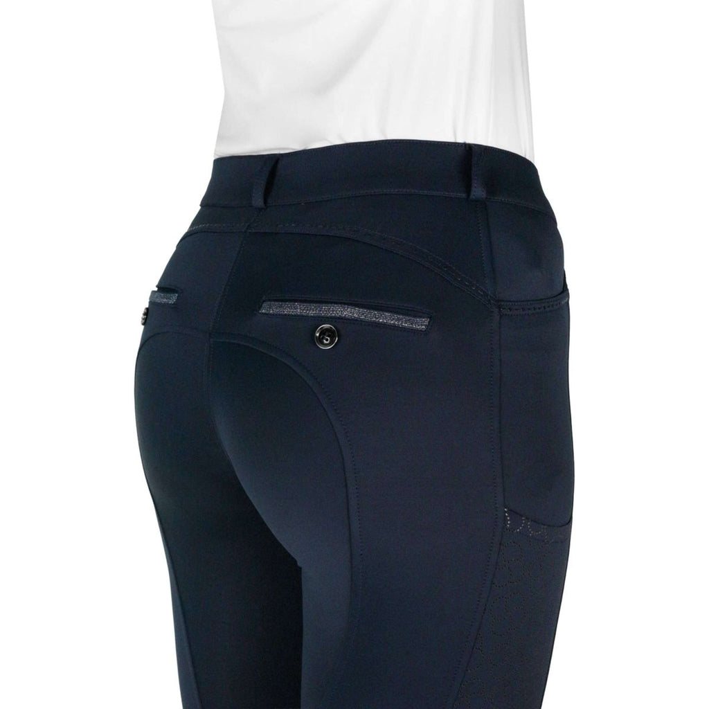 EQUITHÈME Rijbroek Capucine Knie Grip Navy