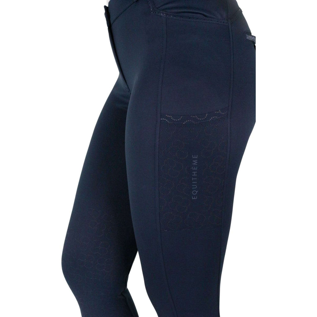 EQUITHÈME Rijbroek Capucine Knie Grip Navy