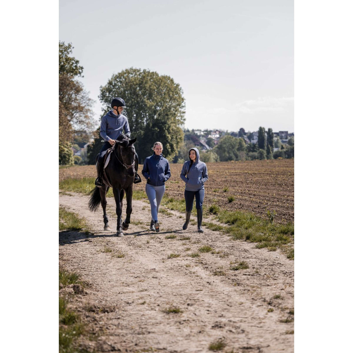 EQUITHÈME Rijbroek Capucine Full Grip Grijs