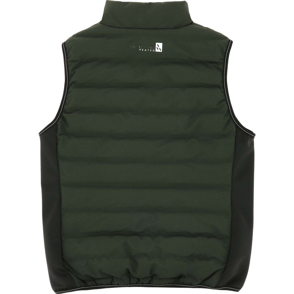 EQUITHÈME Verwarmde Bodywarmer Sasha Kaki