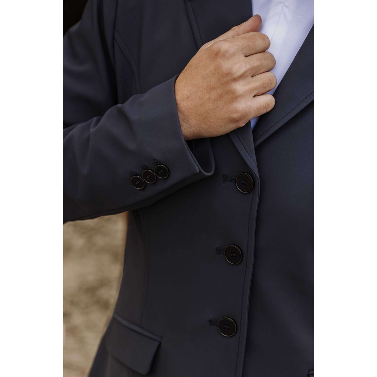 EQUITHÈME Wedstrijdjasje Nancy Grijs