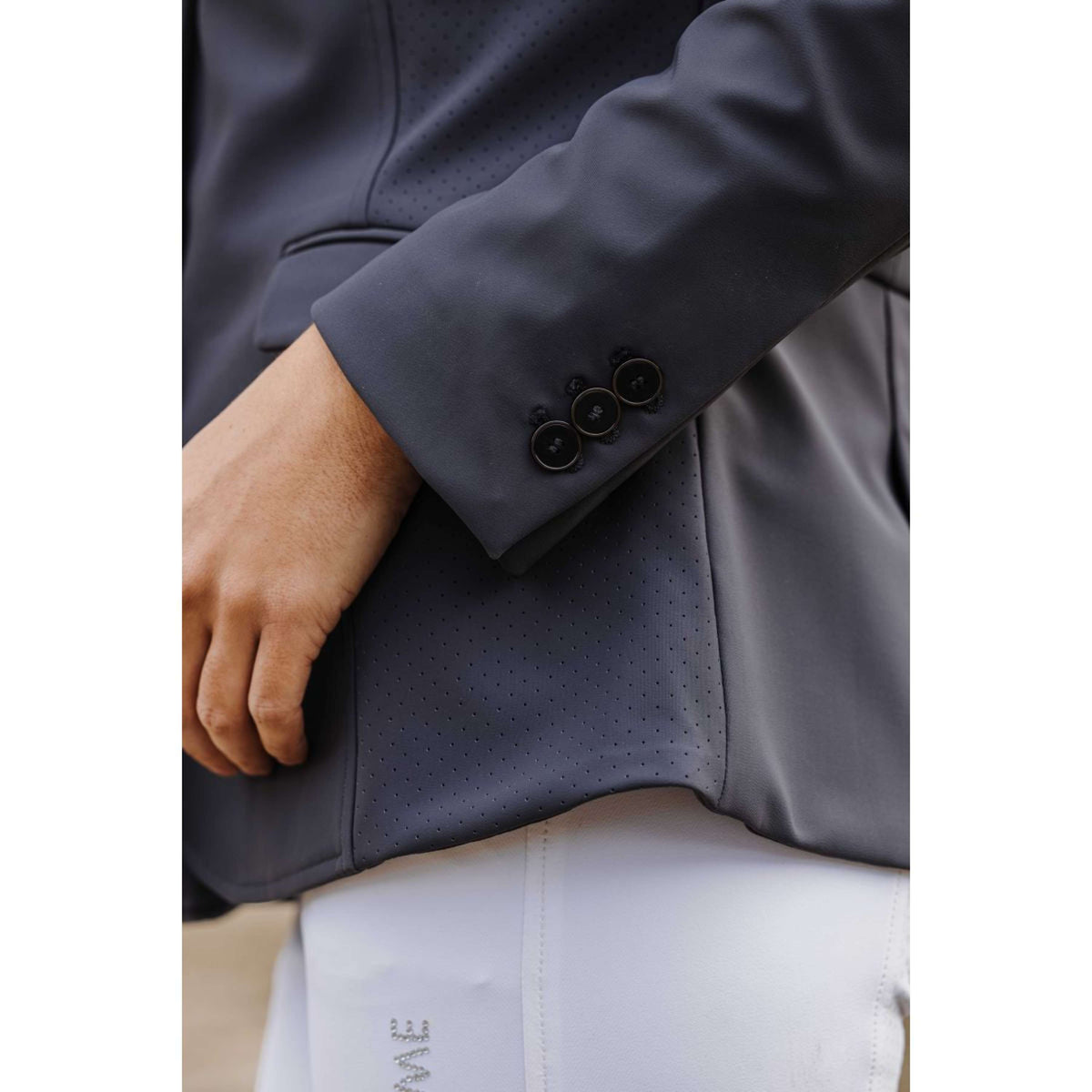 EQUITHÈME Wedstrijdjasje Nancy Grijs