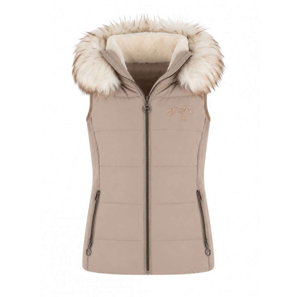 Pénélope Bodywarmer Louxia Taupe