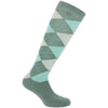 EQUITHÈME Sokken Argyle Mint/Groen
