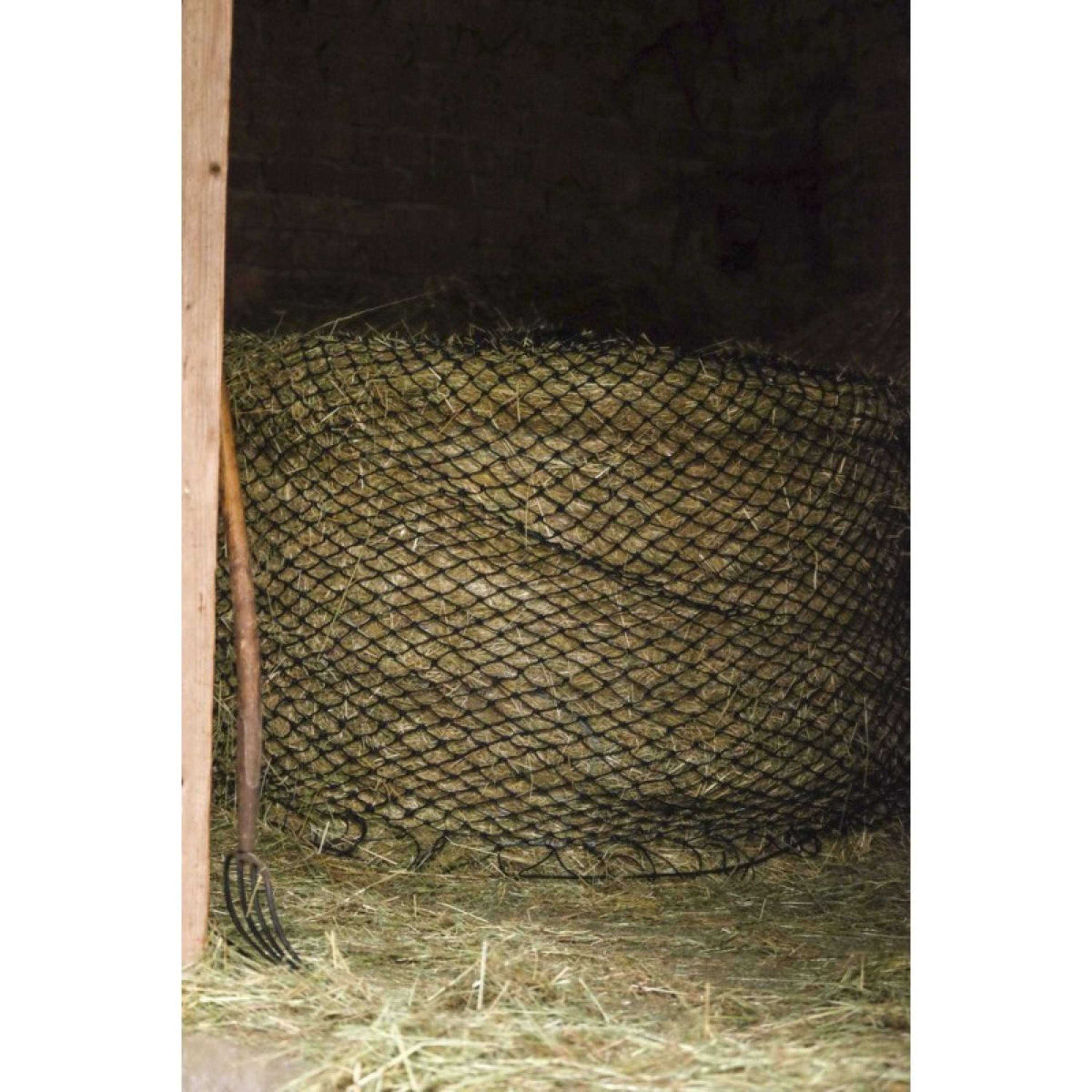 AB Hooinet voor ronde balen – Maas 4 - Diameter 1.60 meter x 1.55 hoog - inclusief koord - AB Hooinetten AB Hooinet voor ronde balen – Maas 4 - Diameter 1.60 meter x 1.55 hoog - inclusief koord - AB Hooinetten