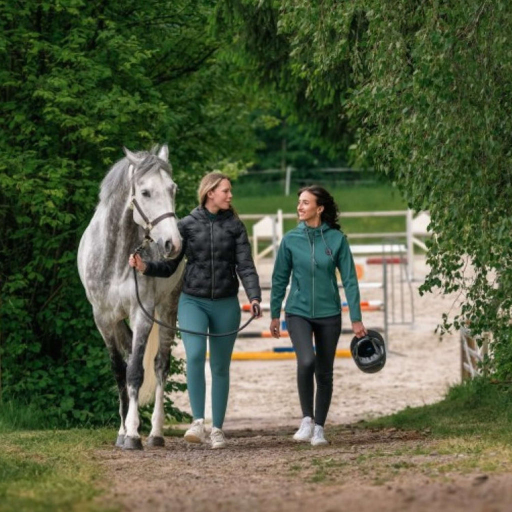 EQUITHÈME Rijlegging Flora Full Grip Eendenblauw