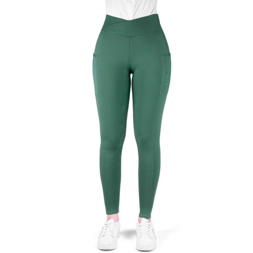 EQUITHÈME Rijlegging Flora Full Grip Eendenblauw