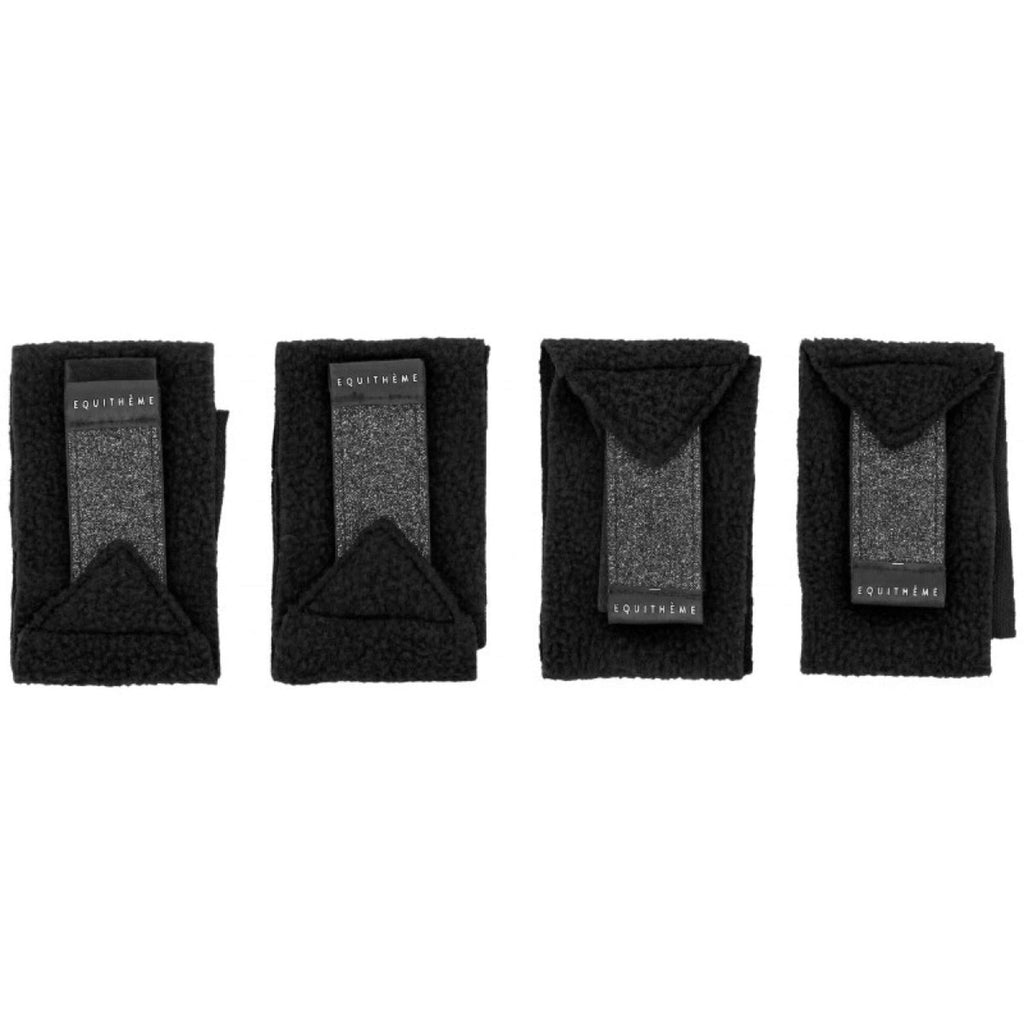 EQUITHÈME Pony Academy Bandages Zwart Glitter