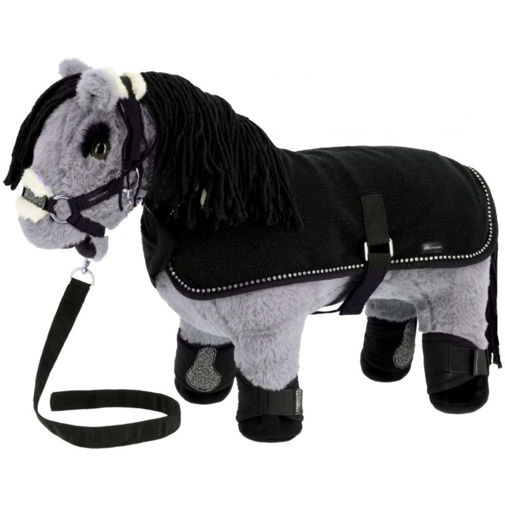 EQUITHÈME Pony Academy Beenbeschermers Zwart Glitter