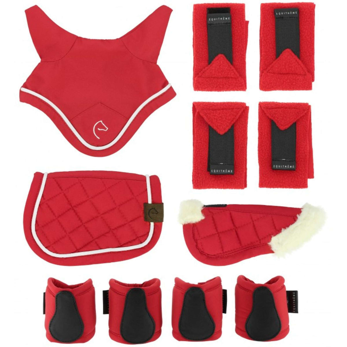 EQUITHÈME Accesoire Set Mini Pony Academy Rood