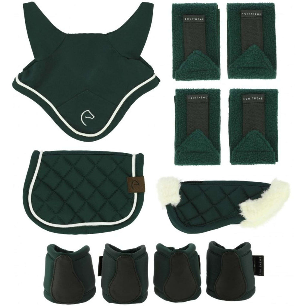 EQUITHÈME Pony Academy Accesoire Set Mini Donker Groen