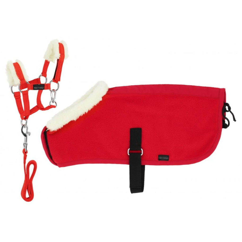EQUITHÈME Pony Academy Showdeken Set Mini Rood