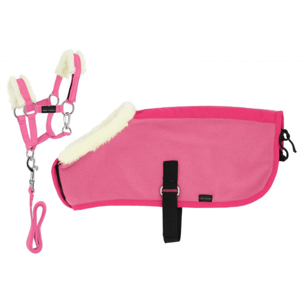 EQUITHÈME Pony Academy Showdeken Set Mini Roze