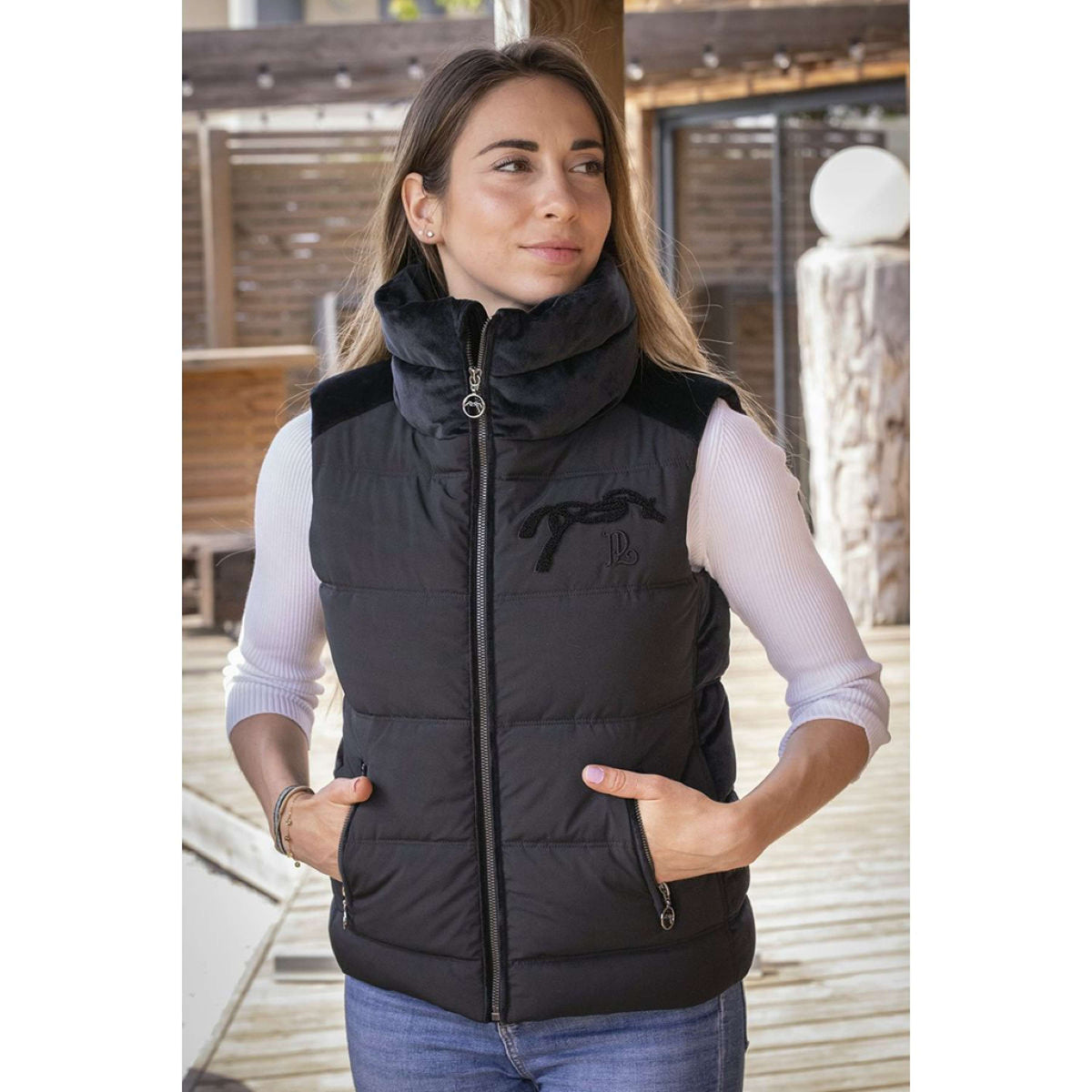 Pénélope Bodywarmer Sonia Zwart