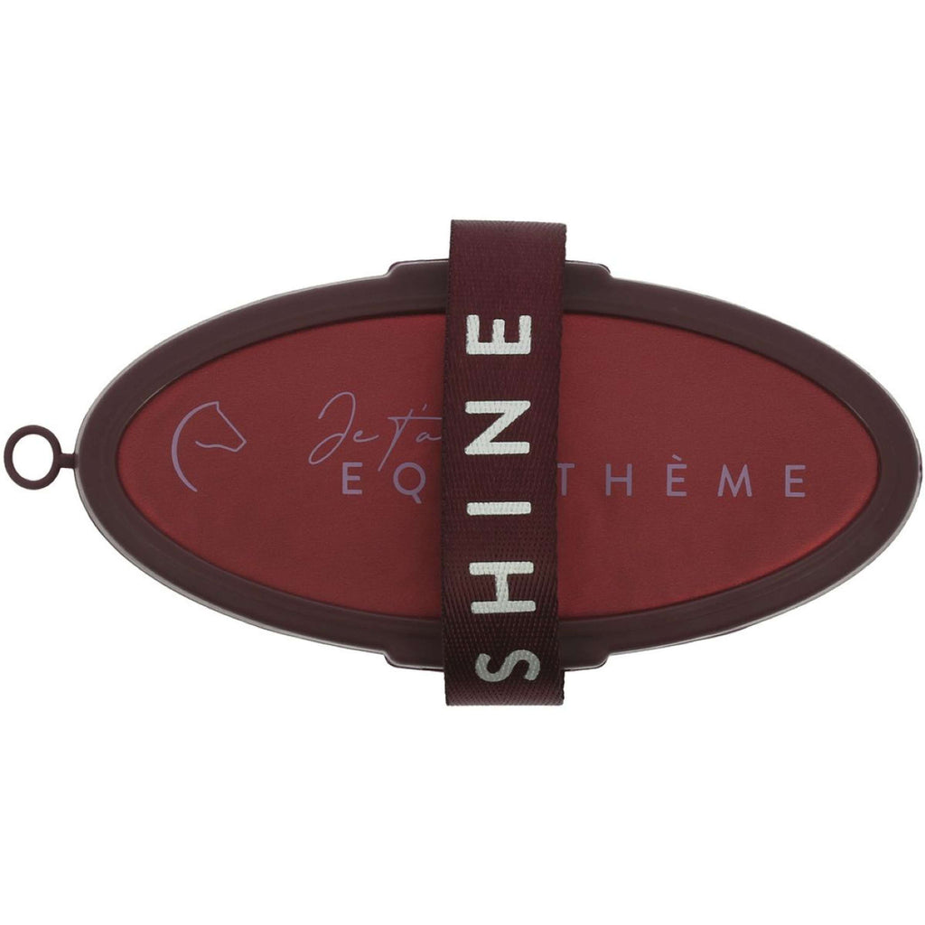 EQUITHÈME Zachte Borstel Je T'aime Burgundy