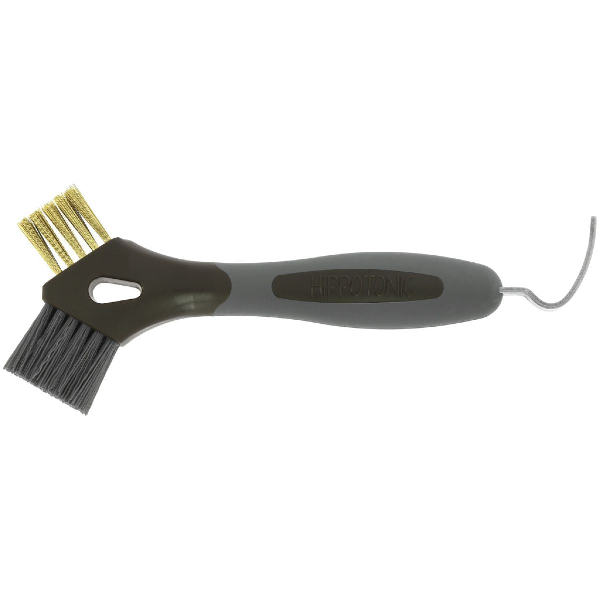 Hippotonic Hoevenkrabber 3-in-1 Metal Brush Bruin