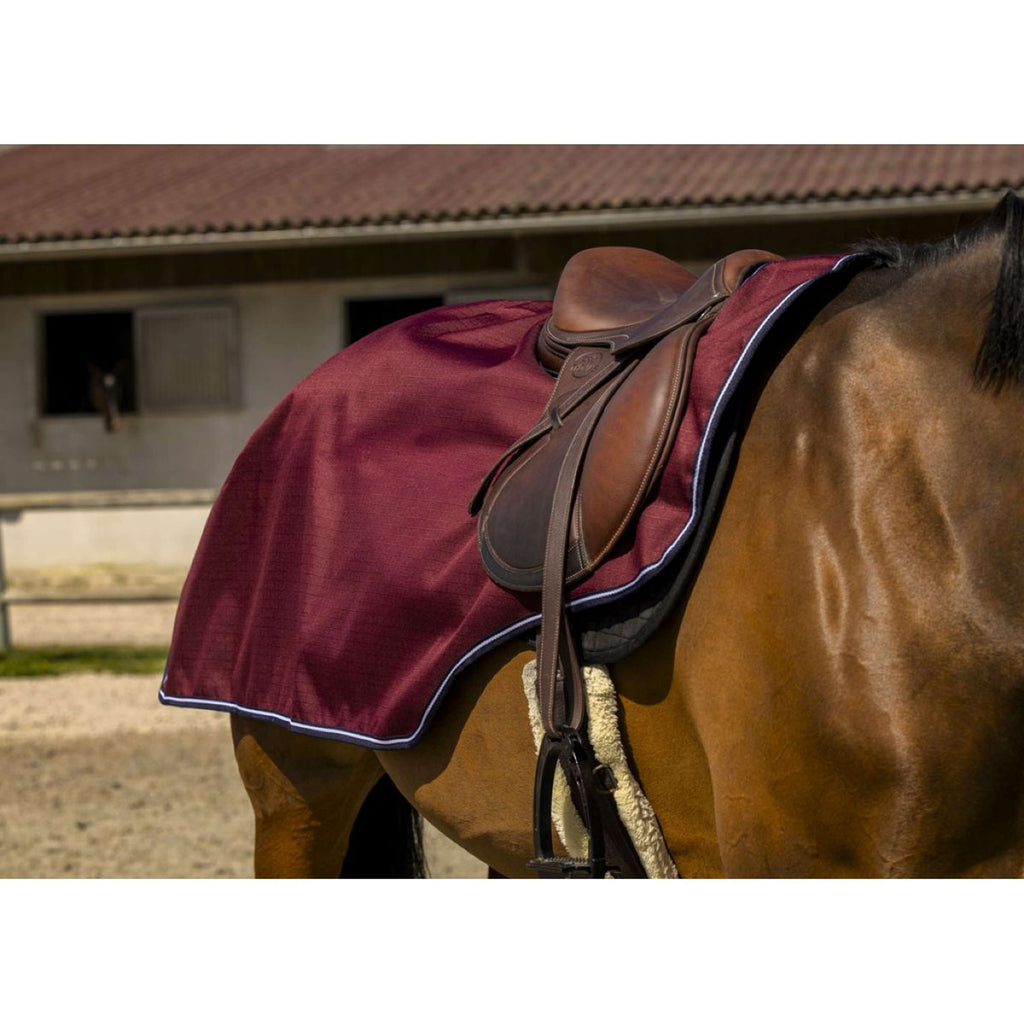EQUITHÈME Uitrijdeken Tyrex 1200D Burgundy
