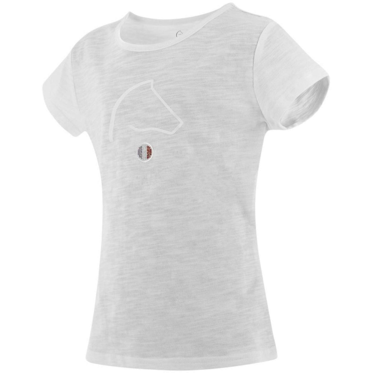 EQUITHÈME T-Shirt Claire FR Wit