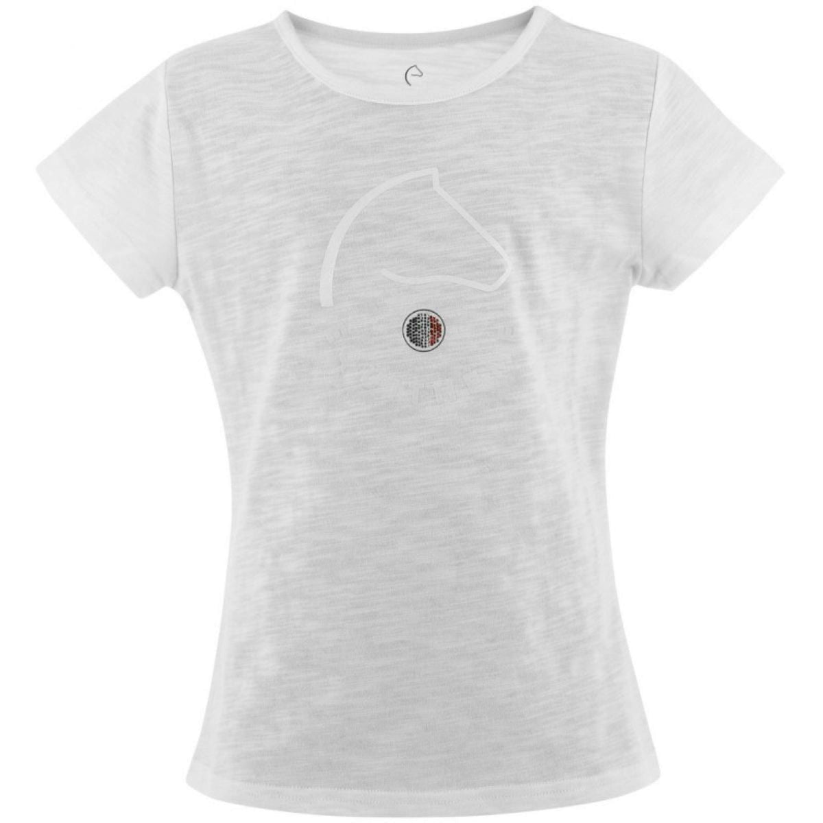 EQUITHÈME T-Shirt Claire FR Wit