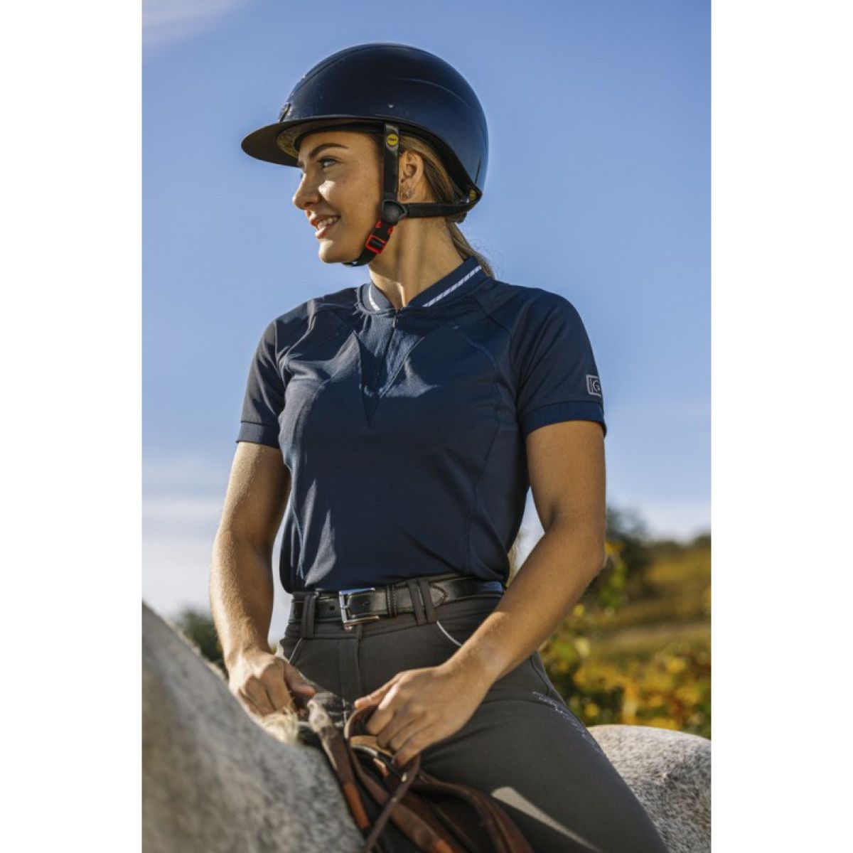 EQUITHÈME Shirt Elodie Navy