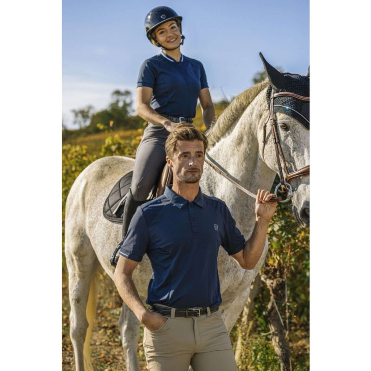 EQUITHÈME Polo Eric Navy