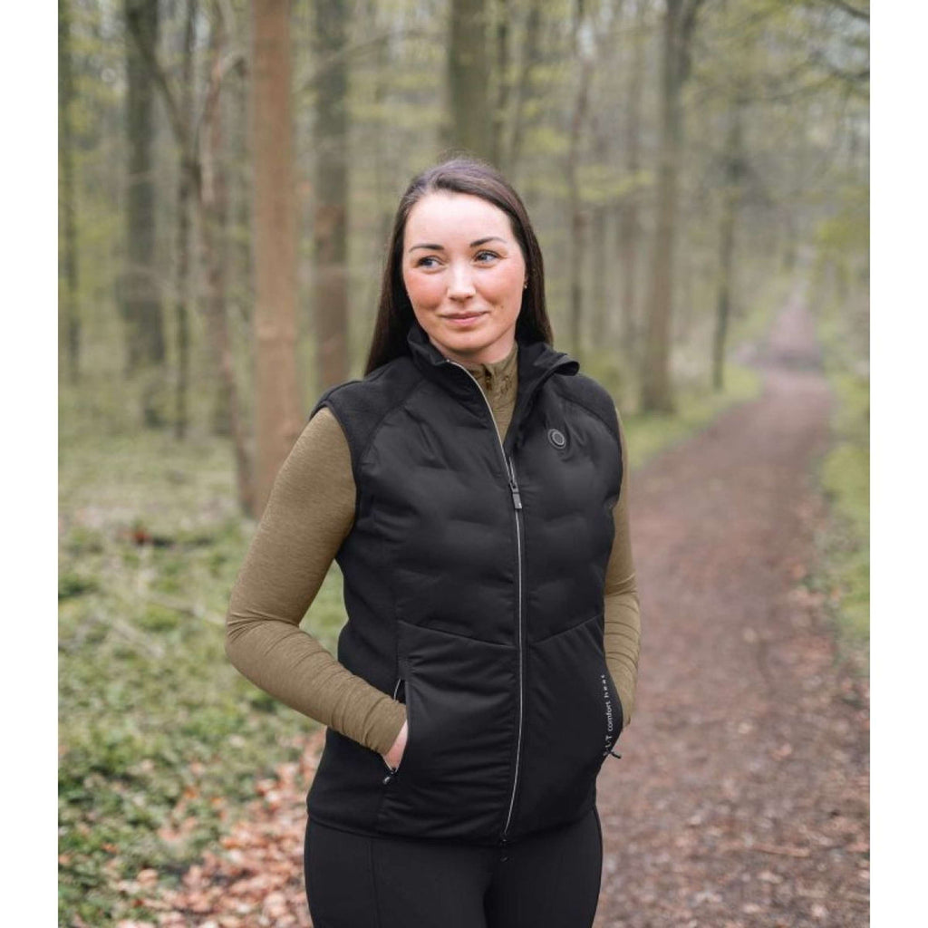 ELT Verwarmde Bodywarmer Comfort Heat Zwart