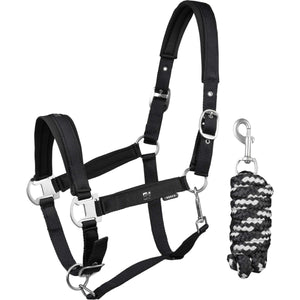 EQPRO Halsterset Precious Zwart