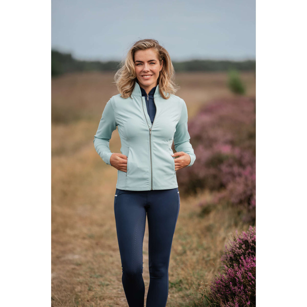 EQPRO Rijlegging Sofia Full Grip Navy Blue