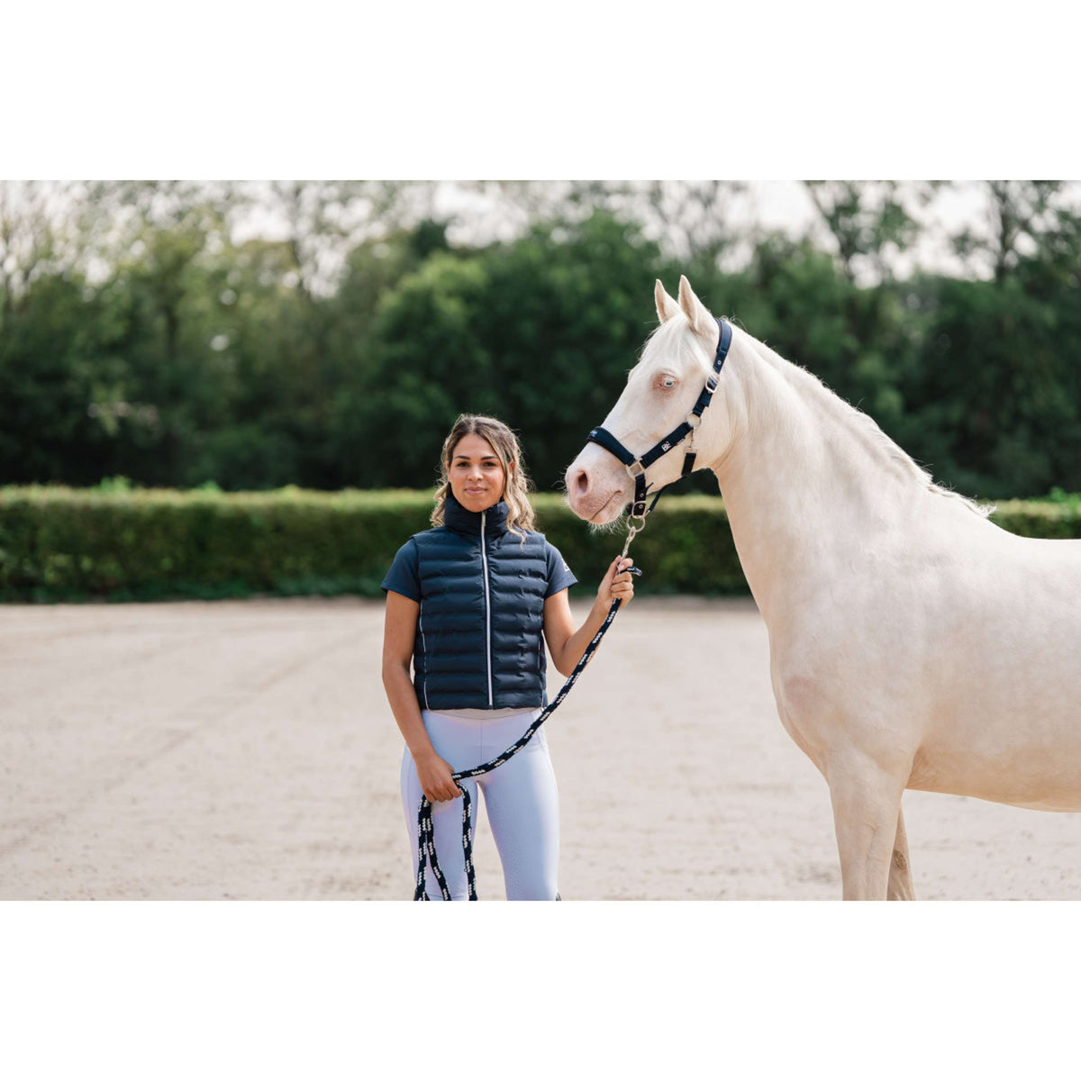 EQPRO Halsterset Precious Zwart