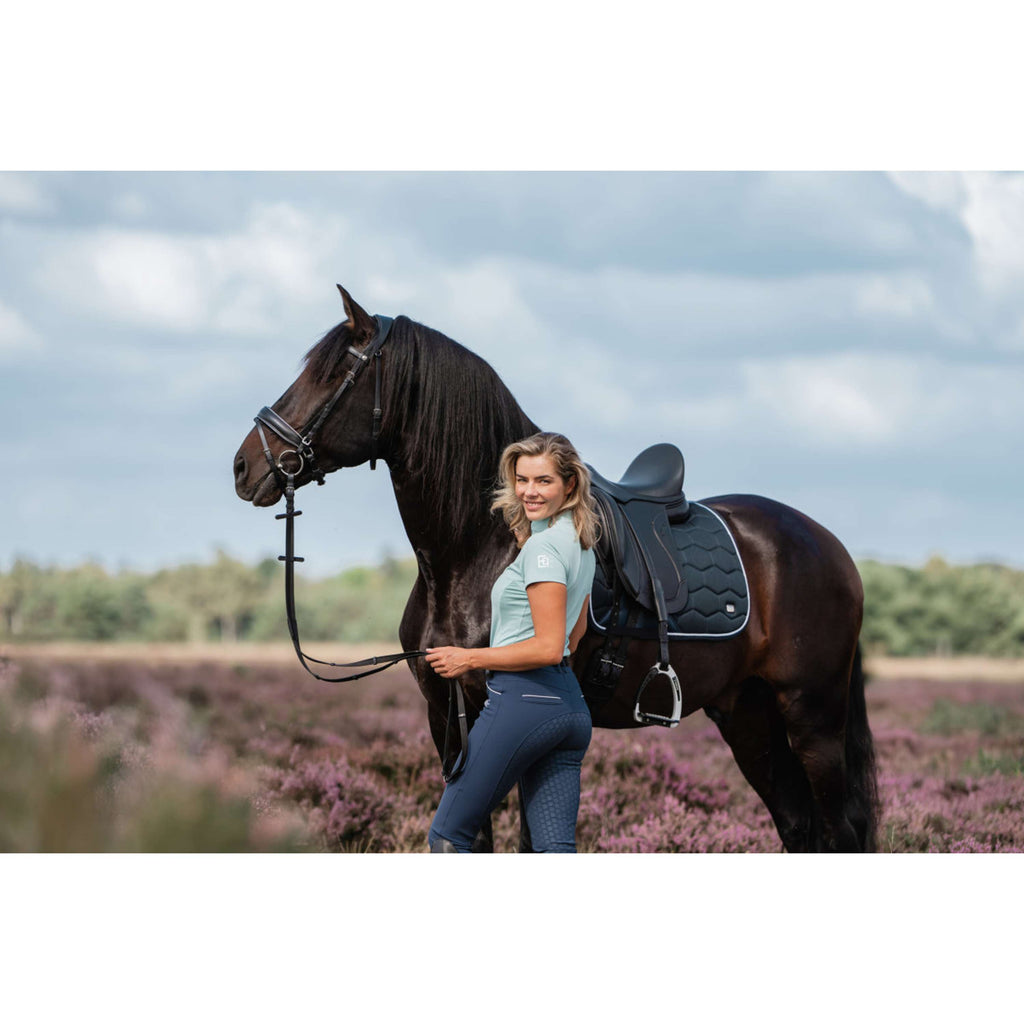 EQPRO Zadeldekje Precious Dressuur Navy Blue