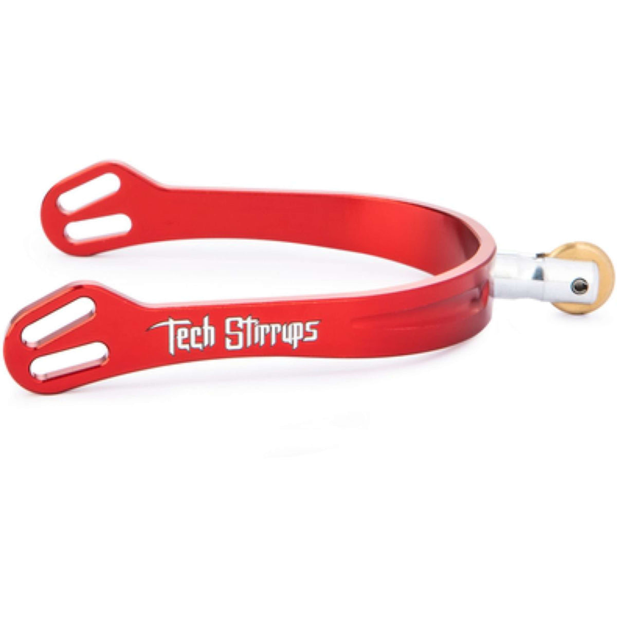 Tech Stirrups Wielsporen Verona Rowel Tips Rood