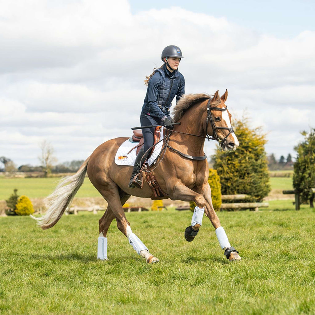 Equilibrium Beenbeschermers Tri-Zone Impact Sports Voor Wit