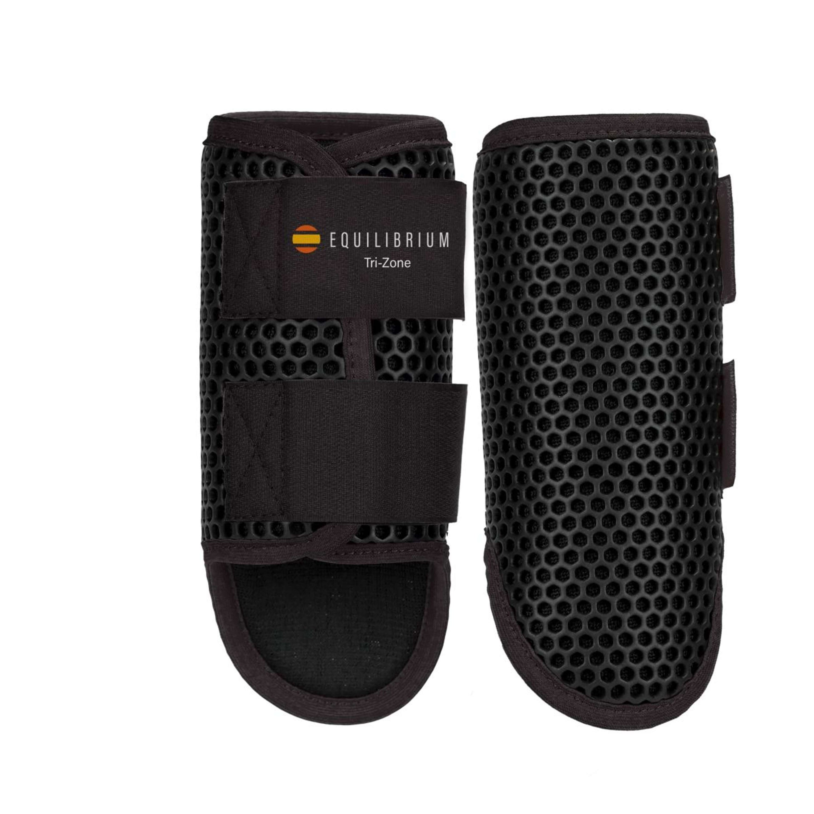 Equilibrium Beenbeschermers Tri-Zone Zwart