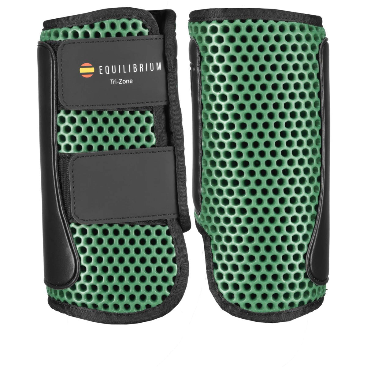 Equilibrium Beenbeschermers Tri-Zone Impact Sports Voor Hunter Green