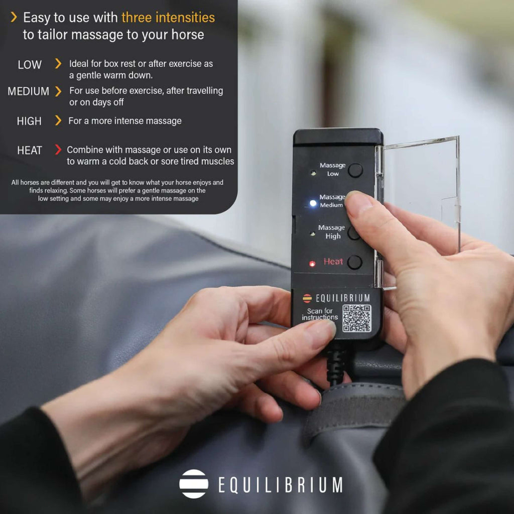 Equilibrium Massage Pad Heatsense Grijs