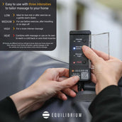 Equilibrium Massage Pad Heatsense Grijs