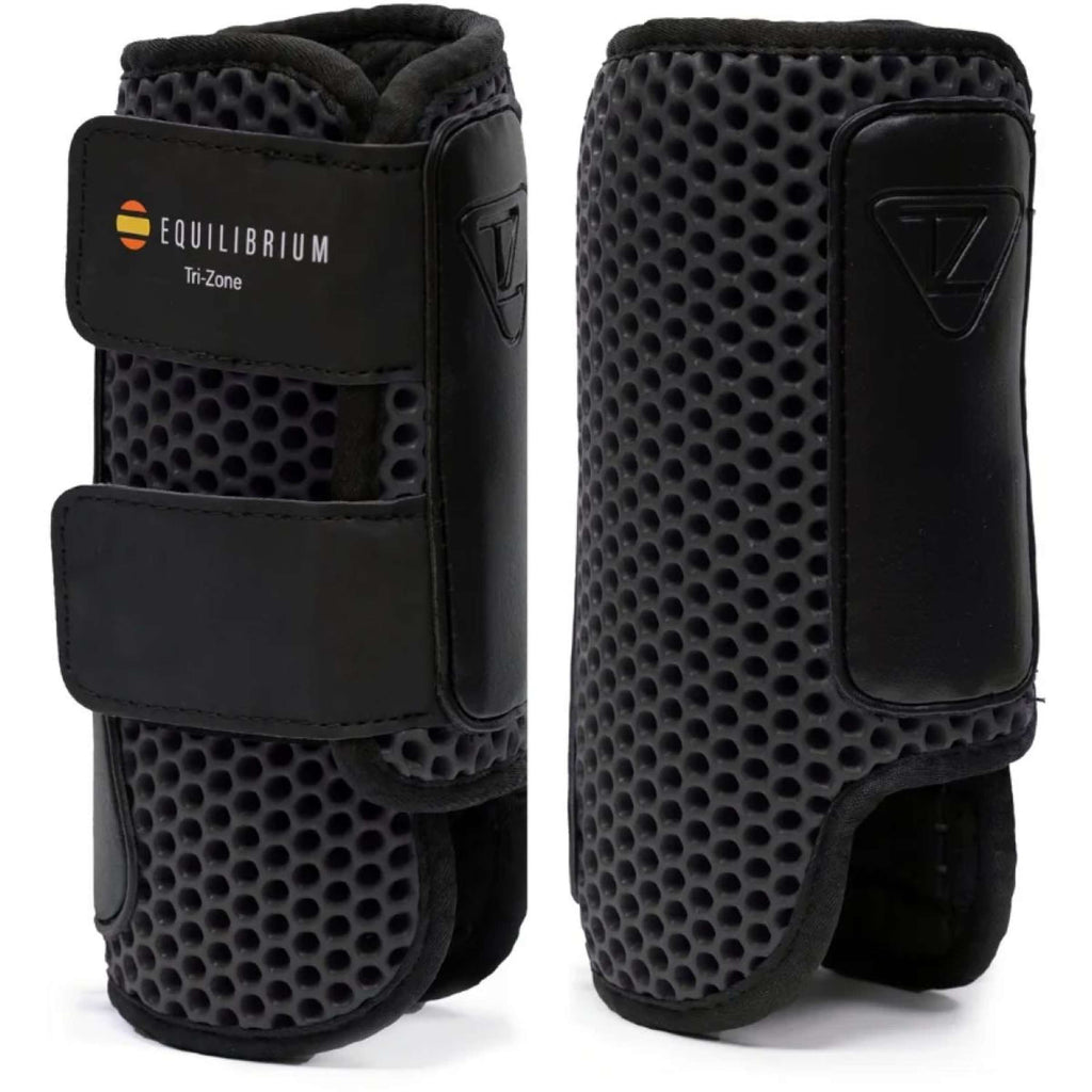 Equilibrium Beenbeschermers Tri-Zone Impact Sports Voor Zwart