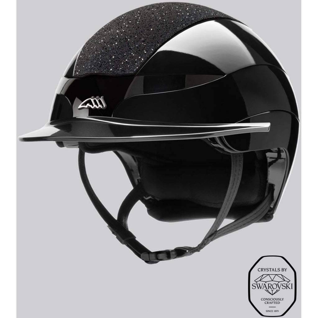 Equiline Cap Xanto Swarovski Zwart