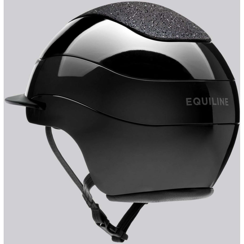 Equiline Cap Xanto Swarovski Zwart