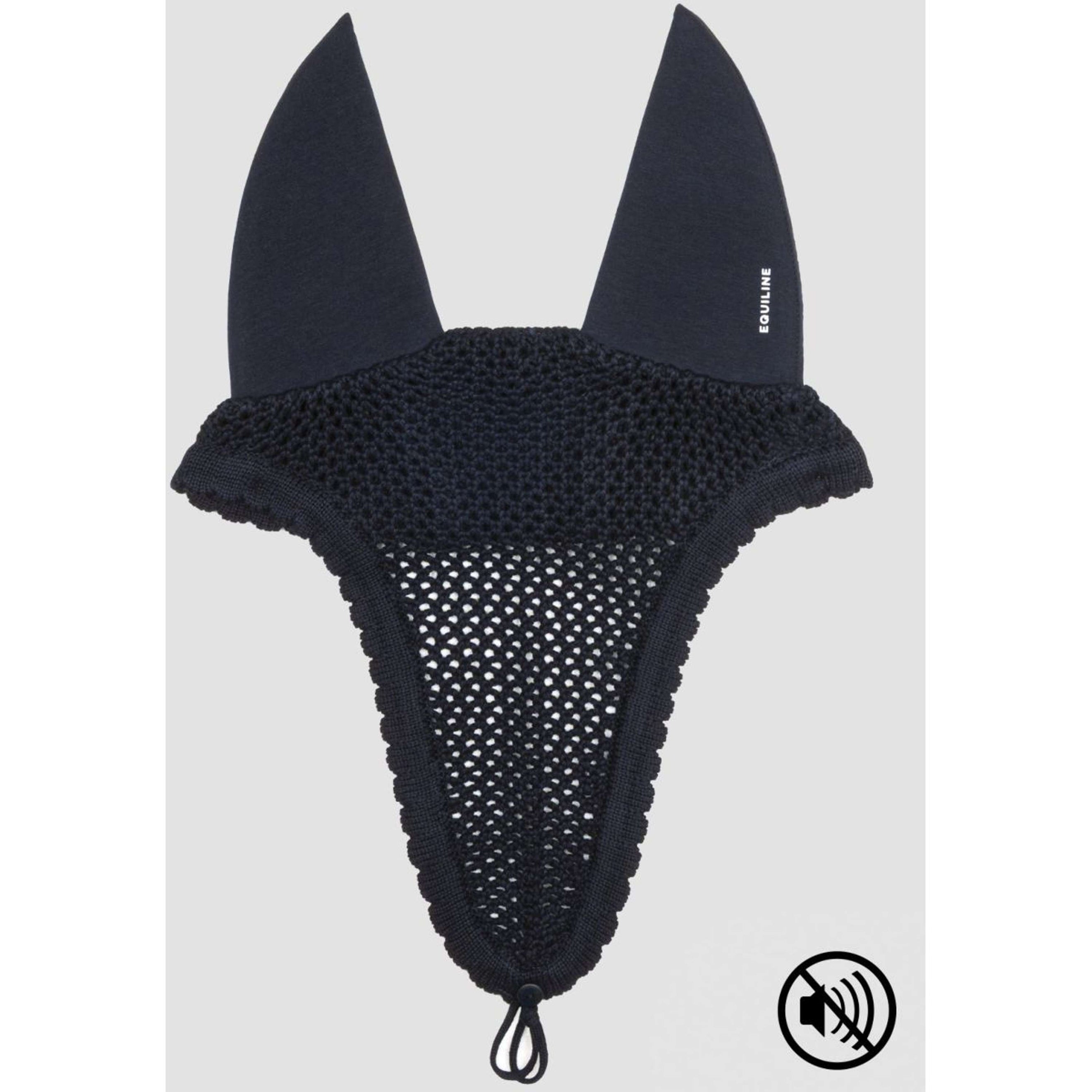 Equiline Oornetje Ruben Soundproof met Lus Navy