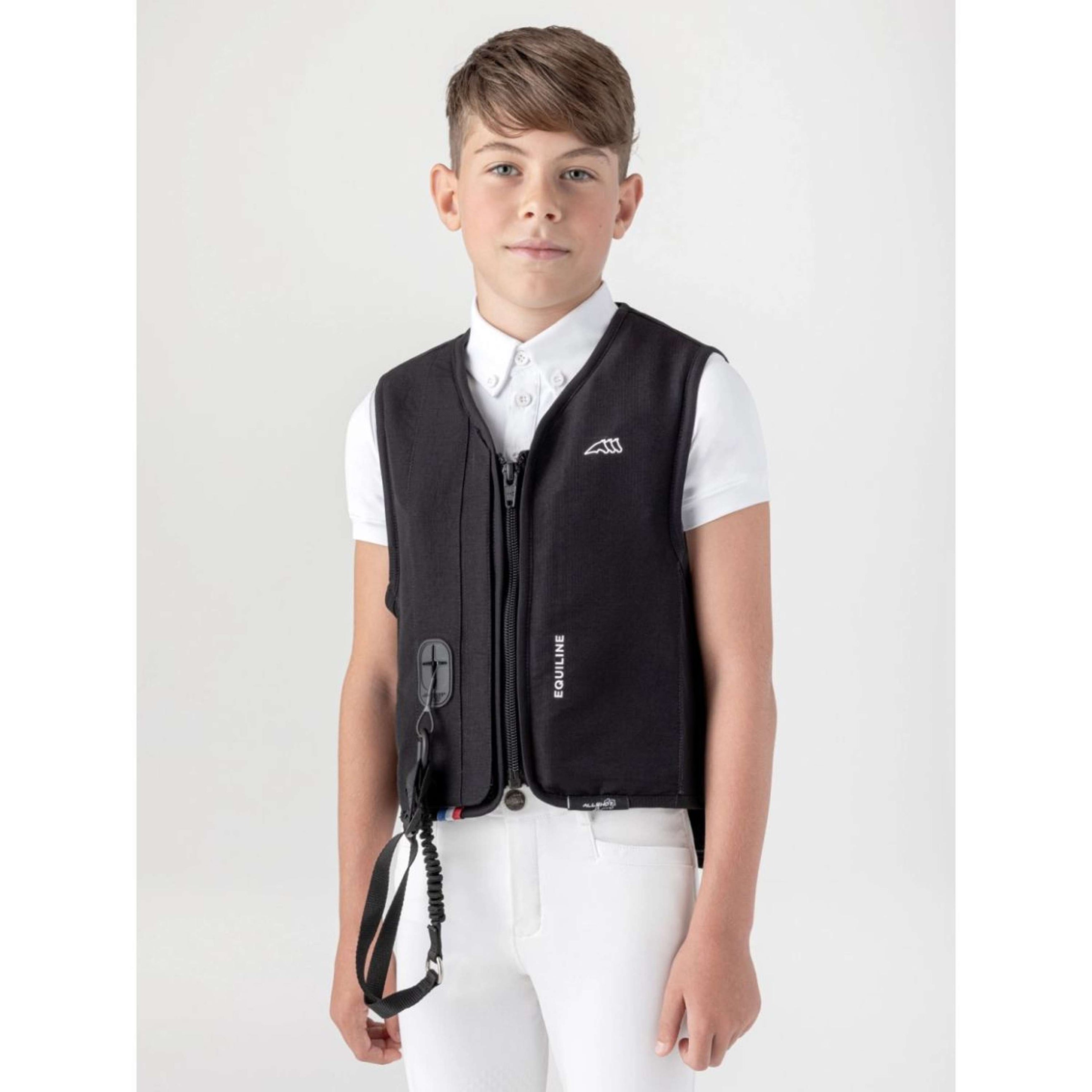 Equiline Airbag Kinderen Zwart