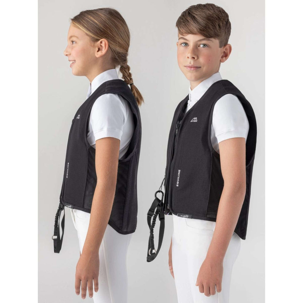 Equiline Airbag Kinderen Zwart