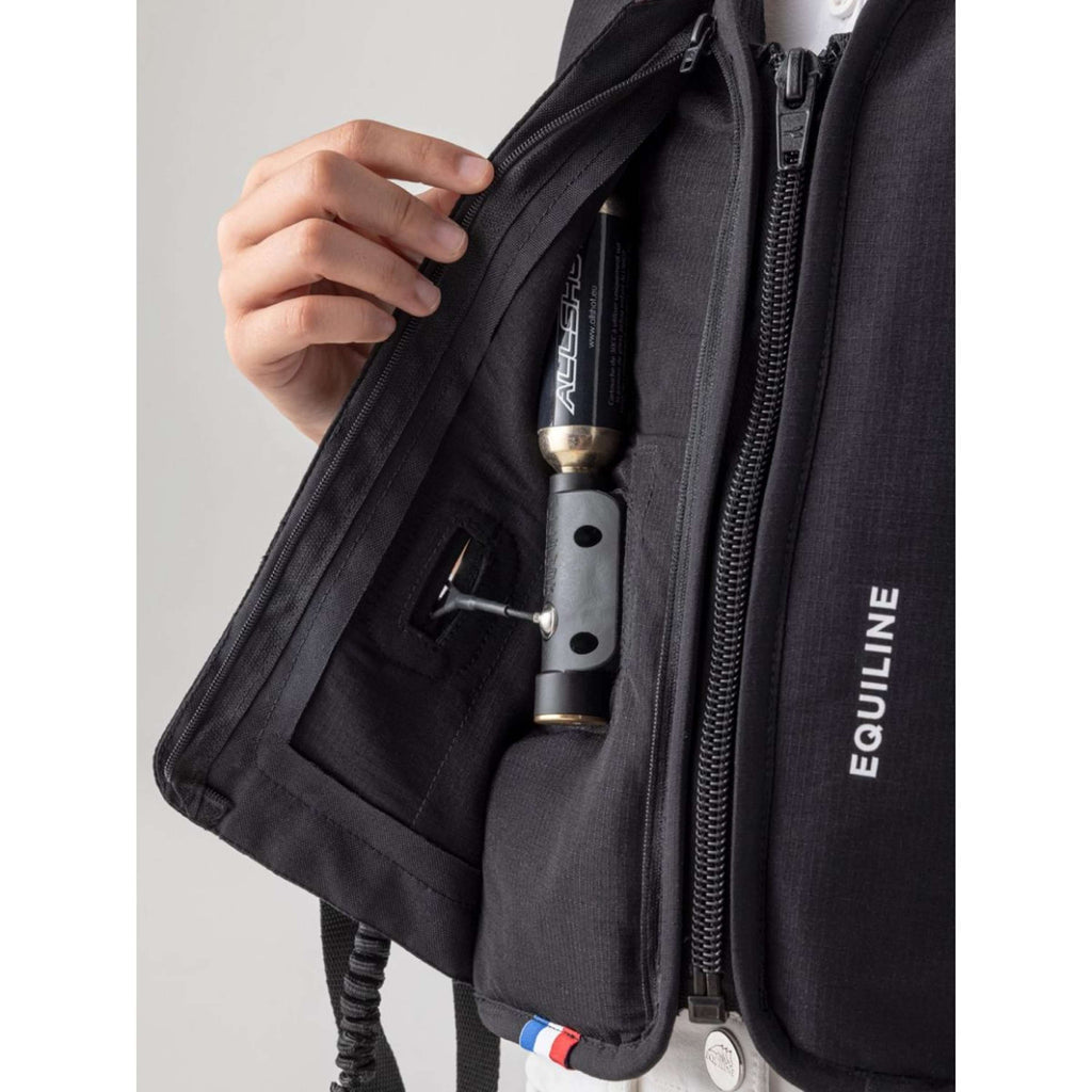 Equiline Airbag Kinderen Zwart