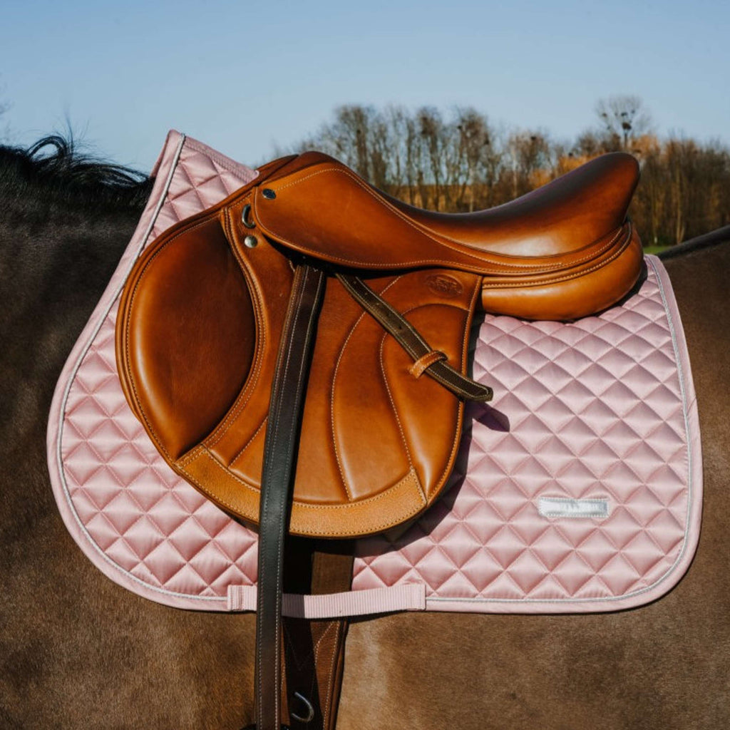 EQUITHÈME Zadeldekje Nacre Springen Roze