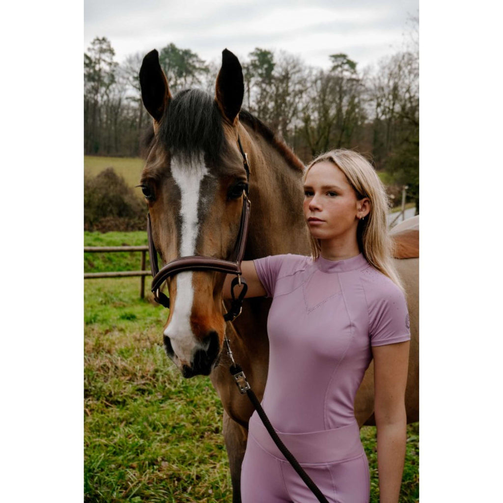 EQUITHÈME Polo Claudia Paars