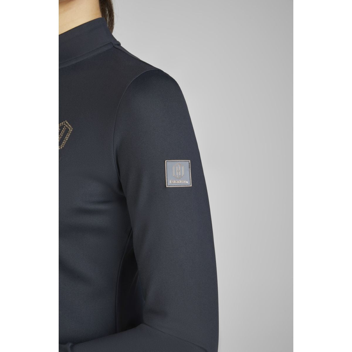 Eskadron Shirt Fanatics Half-Zip Zwart