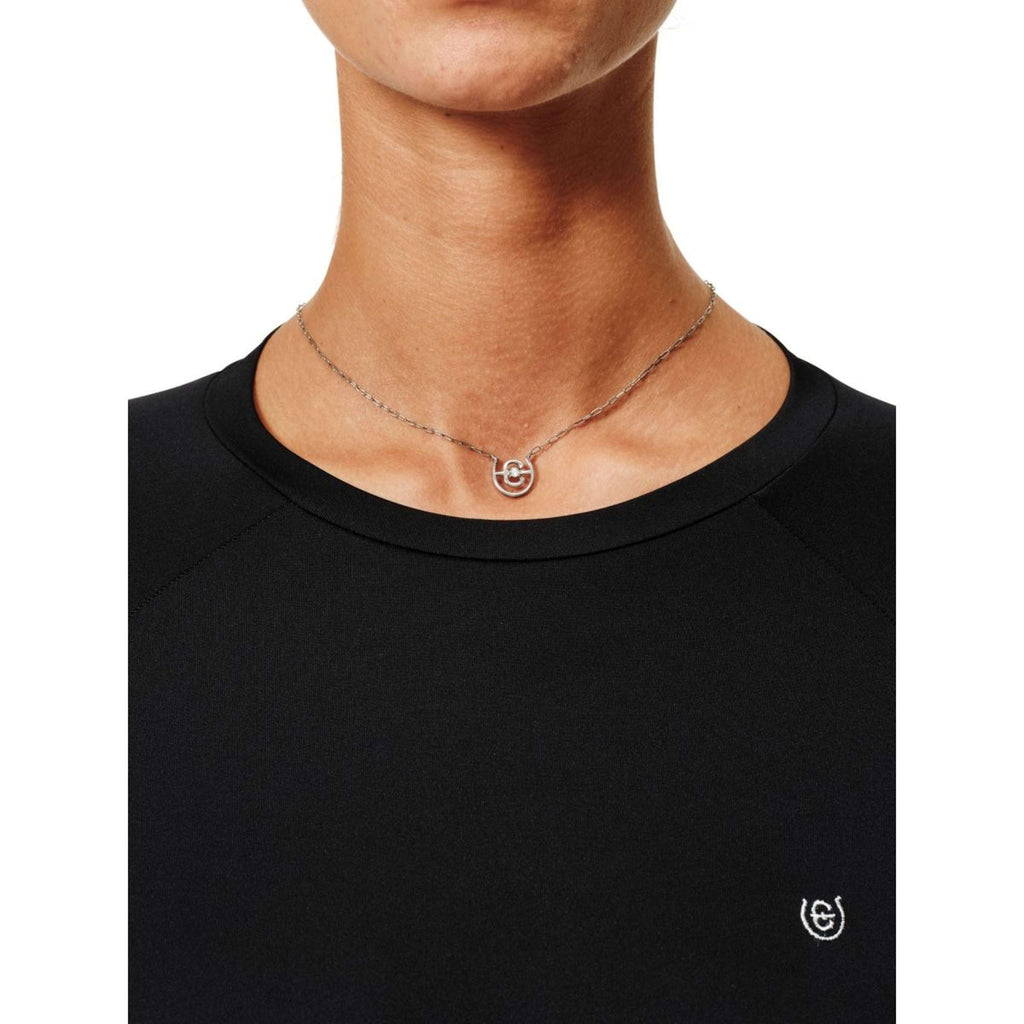 Equestrian Stockholm Halsketting Swarovski Crystal Silver