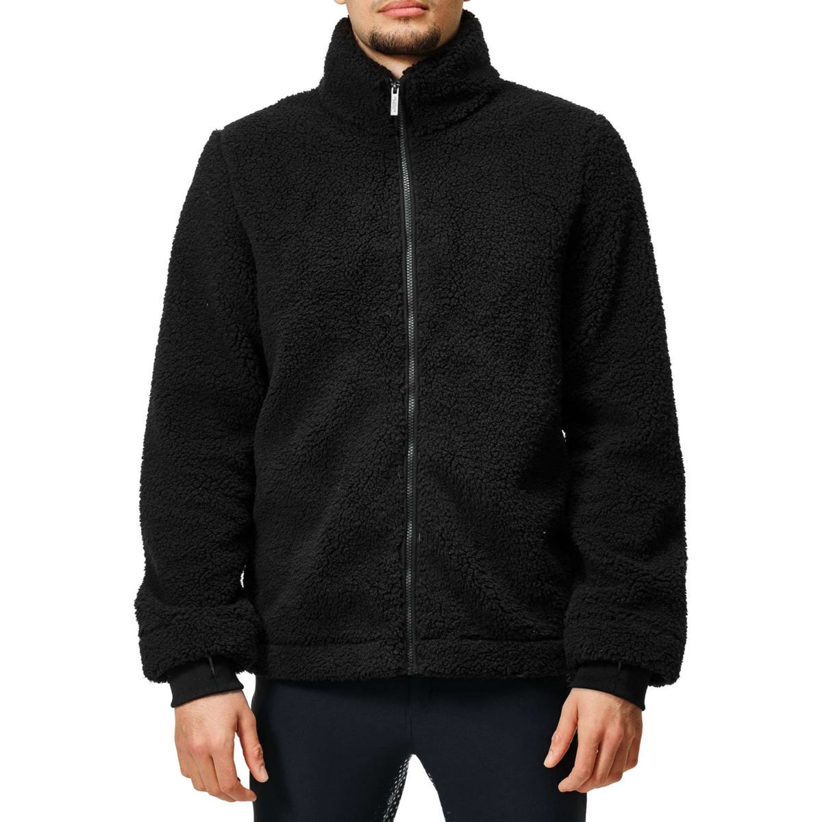 Equestrian Stockholm Jack Teddy Fleece Men Zwart