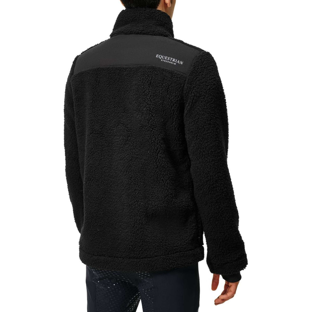 Equestrian Stockholm Jack Teddy Fleece Men Zwart