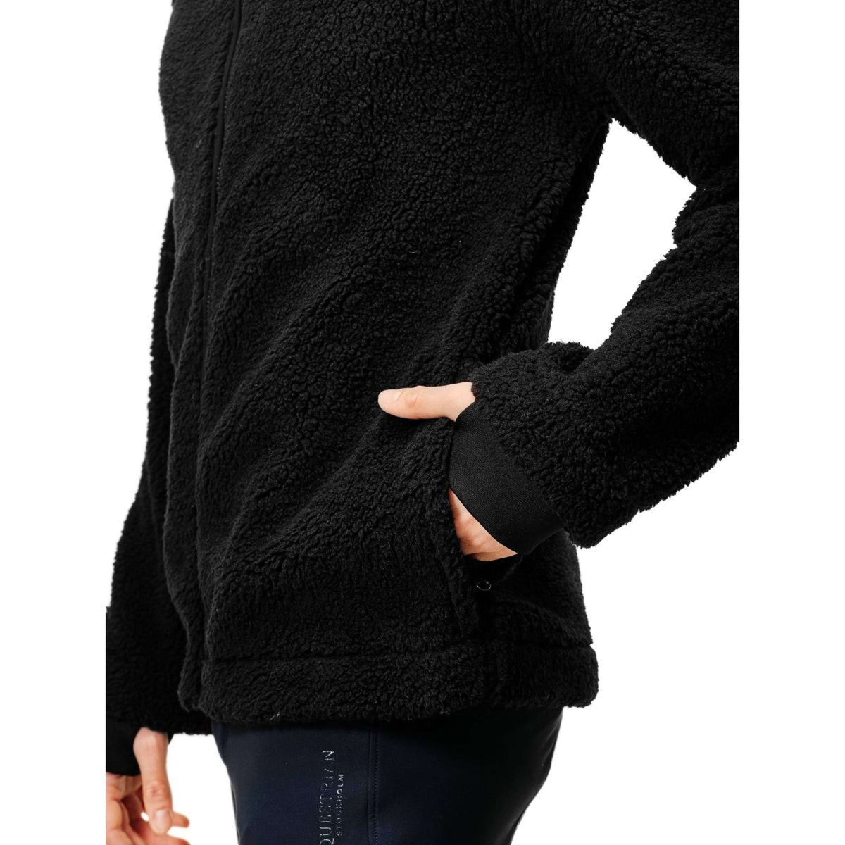 Equestrian Stockholm Jack Teddy Fleece Men Zwart